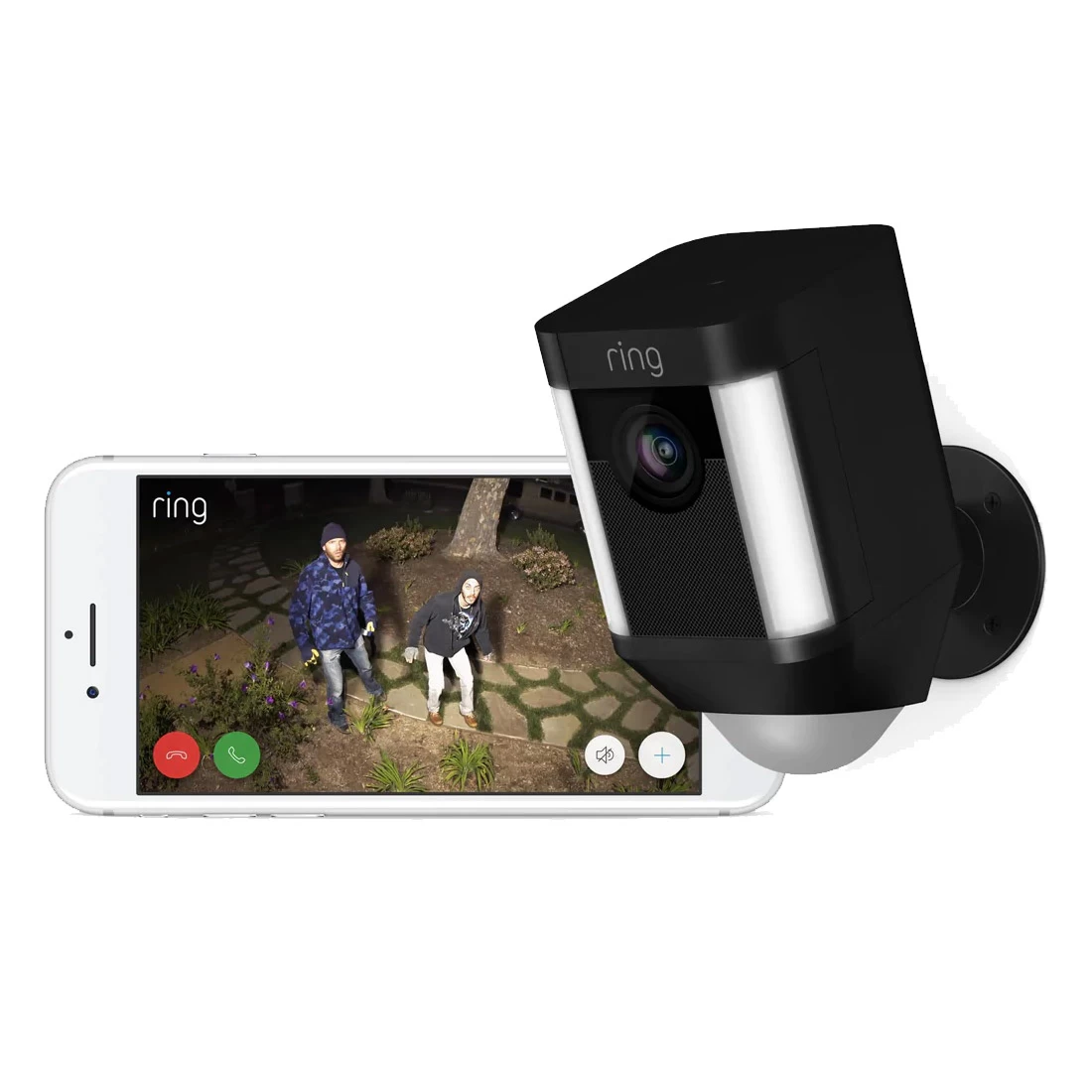 Ring Spotlight Wireless HD Security Camera - Black 4 Ring Spotlight Wireless HD Security Camera - Black - Image 2