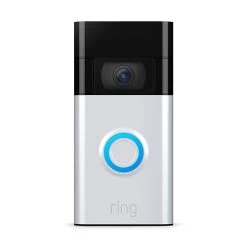 Ring Video Doorbell 1080p HD Video – Satin Nickel