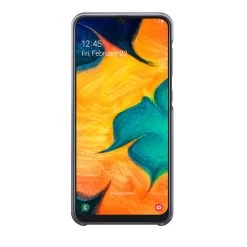 Samsung Galaxy A30 Gradation Cover - Black -3C Electronics Store samsung galaxy a30 gradation cover black front