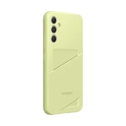 Samsung Galaxy A34 5G Card Slot Case EF-OA346TGEGWW - Lime -3C Electronics Store samsung galaxy a34 5g card slot case ef oa346tgegww lime2