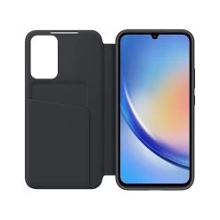 Samsung Galaxy A34 5G Smart View Wallet Case EF-ZA346CBEGWW - Black 8 Samsung Galaxy A34 5G Smart View Wallet Case EF-ZA346CBEGWW - Black -3C Electronics Store samsung galaxy a34 5g smart view wallet case ef za346cbegww black3