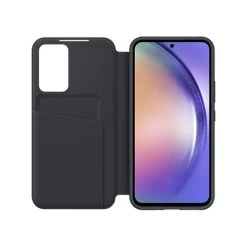 Samsung Galaxy A54 5G Smart View Wallet Case EF-ZA546CBEGWW - Black -3C Electronics Store samsung galaxy a54 5g smart view wallet case ef za546cbegww black3