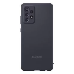 Samsung Galaxy A72 Silicone Cover EF-PA725TBEGWW - Black -3C Electronics Store samsung galaxy a72 silicone cover black black