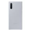 Samsung Galaxy Note 10 Leather Back Cover - Grey -3C Electronics Store samsung galaxy note 10 leather back cover grey front