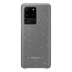 Samsung Galaxy S20 Ultra LED Cover - Grey -3C Electronics Store samsung galaxy s20 ultra led cover grey effect