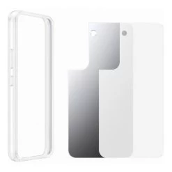 Samsung Galaxy S22+ Plus Frame Cover EF-MS906CTEGWW - Clear -3C Electronics Store samsung galaxy s22 frame cover clear package 1