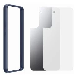 Samsung Galaxy S22 Frame Cover EF-MS901CNEGWW - Navy -3C Electronics Store samsung galaxy s22 plus frame cover ef ms906cnegww navy s 1