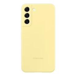 Samsung Galaxy S22 Silicone Cover EF-PS901TYEGWW - Yellow -3C Electronics Store samsung galaxy s22 silicone cover ef ps906tyegww yellow sample 1
