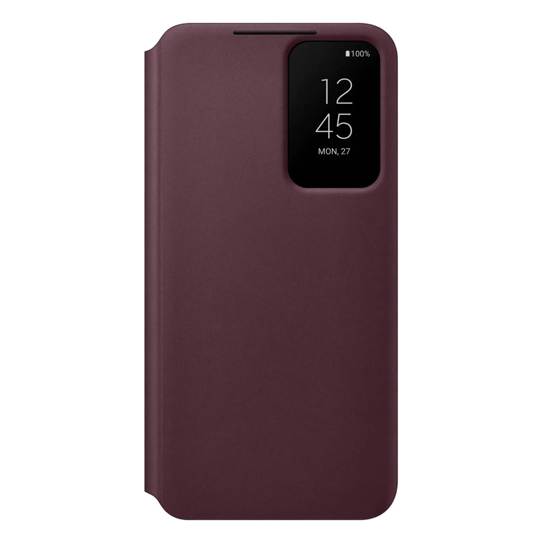 Samsung Galaxy S22+ Plus Smart Clear View Cover EF-ZS906CEEGWW - Burgundy 3 Samsung Galaxy S22+ Plus Smart Clear View Cover EF-ZS906CEEGWW - Burgundy