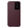 Samsung Galaxy S22 Smart Clear View Cover EF-ZS901CEEGWW - Burgundy 1 Samsung Galaxy S22 Smart Clear View Cover EF-ZS901CEEGWW - Burgundy -3C Electronics Store samsung galaxy s22 smart clear view cover bud 3 1
