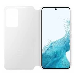 Samsung Galaxy S22+ Plus Smart Clear View Cover EF-ZS906CWEGWW - White 8 Samsung Galaxy S22+ Plus Smart Clear View Cover EF-ZS906CWEGWW - White -3C Electronics Store samsung galaxy s22 smart clear view cover white 2