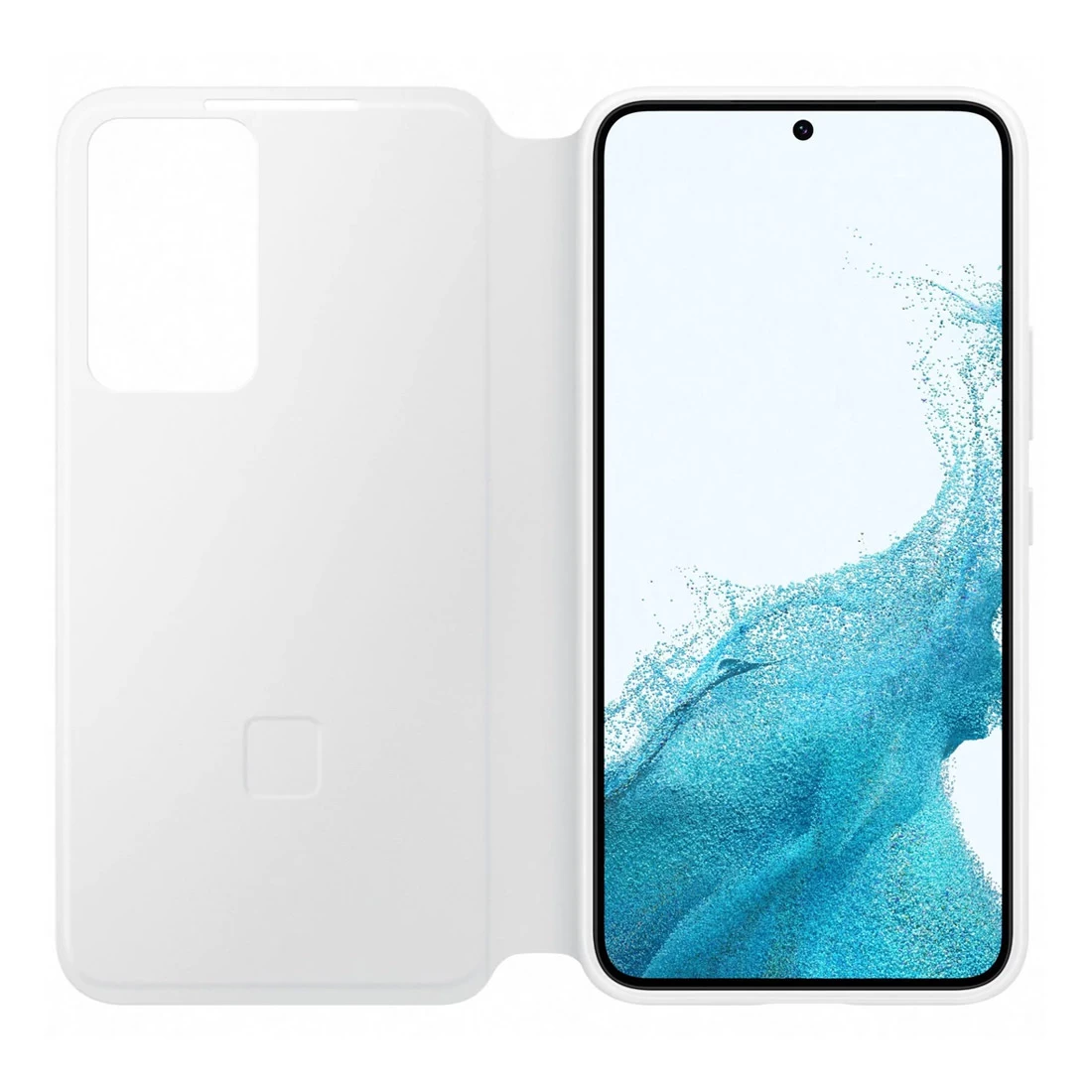 Samsung Galaxy S22+ Plus Smart Clear View Cover EF-ZS906CWEGWW - White 5 Samsung Galaxy S22+ Plus Smart Clear View Cover EF-ZS906CWEGWW - White - Image 3