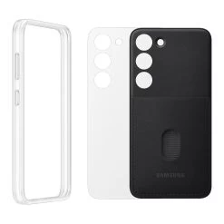 Samsung Galaxy S23 Frame Case EF-MS911CBEGWW - Black -3C Electronics Store samsung galaxy s23 frame case black 1