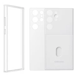 Samsung Galaxy S23 Ultra Frame Case EF-MS918CWEGWW - White -3C Electronics Store samsung galaxy s23 ultra frame case white 1