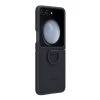Samsung Galaxy Z Flip5 Silicone Case With Ring EF-PF731TNEGWW - Indigo -3C Electronics Store samsung galaxy z flip5 silicone case1
