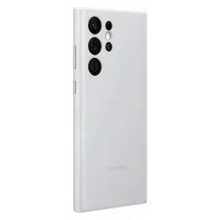 Samsung Galaxy S22 Ultra Leather Cover EF-VS908LJEGWW - Grey -3C Electronics Store samsung leather cover for samsung s22 u grey 1