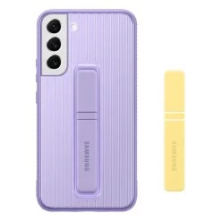 Samsung Galaxy S22+ Plus Protective Stand Cover EF-RS906CVEGWW - Lavender 7 Samsung Galaxy S22+ Plus Protective Stand Cover EF-RS906CVEGWW - Lavender -3C Electronics Store samsung protective standing cover for samsung s22 lav 3