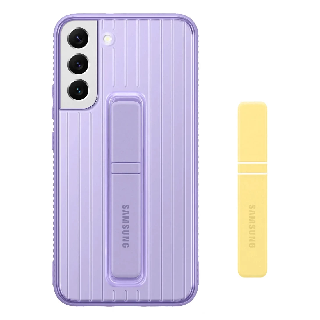 Samsung Galaxy S22+ Plus Protective Stand Cover EF-RS906CVEGWW - Lavender 4 Samsung Galaxy S22+ Plus Protective Stand Cover EF-RS906CVEGWW - Lavender - Image 2