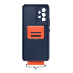 Samsung Galaxy A53 5G Silicone Cover With Strap EF-GA536TNEGWW - Navy -3C Electronics Store samsung silicone cover with strap case for galaxy a53 2