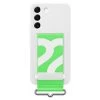 Samsung Galaxy S22 Silicone Cover With Strap EF-GS901TWEGWW - White -3C Electronics Store samsung silicone with strap cover for galaxy s22 4