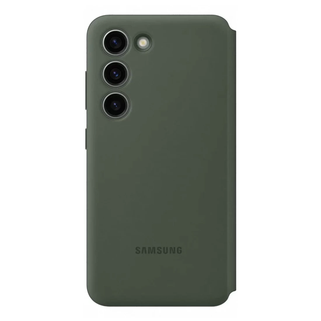 Samsung Galaxy S23+ Plus Clear View Wallet Case EF-ZS916CGEGWW - Green 4 Samsung Galaxy S23+ Plus Clear View Wallet Case EF-ZS916CGEGWW - Green - Image 2