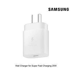 Samsung USB-C Wall Charger For Super Fast Charging 25W EP-TA800NWEGAU - White -3C Electronics Store samsung usb c wall charger front main