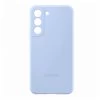Samsung Galaxy S22 Silicone Cover EF-PS901TLEGWW - Arctic Blue -3C Electronics Store samsung galaxy s22 silicone cover ef ps901tlegww arctic blue back