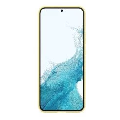 Samsung Galaxy S22 Silicone Cover EF-PS901TYEGWW - Yellow -3C Electronics Store samsung galaxy s22 silicone cover ef ps901tyegww yellow front 1