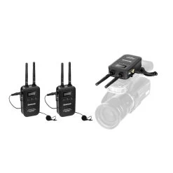 Saramonic 5.8G Camera-Mount Digital Wireless Microphone System RX+TX+TX -3C Electronics Store saramonic 5 8g camera mount digital wireless microphone system rx tx tx 1