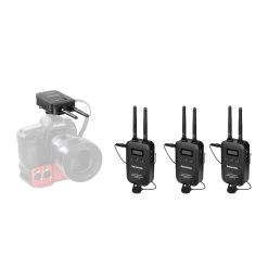 Saramonic 5.8G Camera-Mount Digital Wireless Microphone System RX+TX+TX+TX -3C Electronics Store saramonic 5.8g wireless microphone rx tx tx tx 1