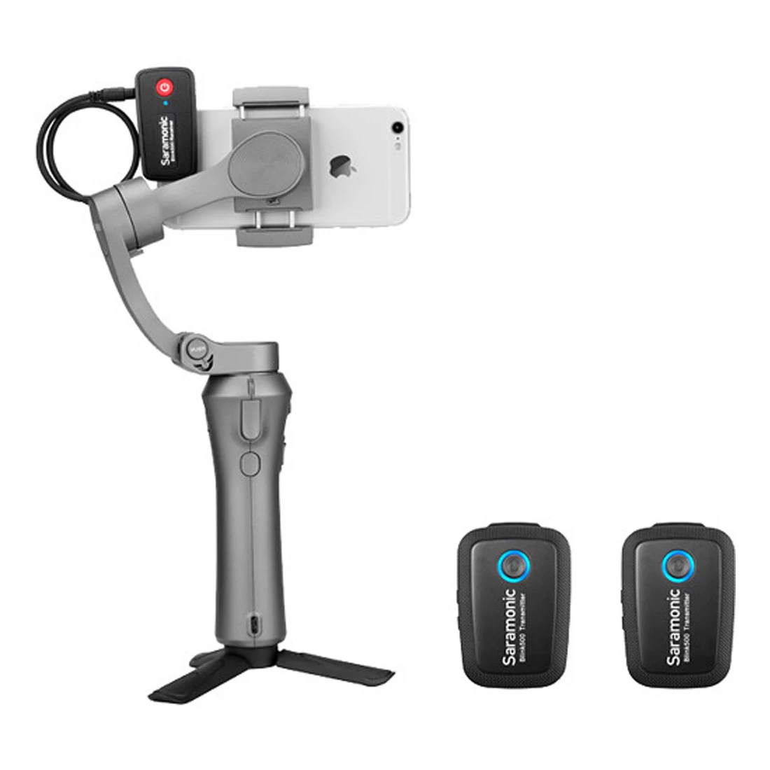 Saramonic Blink500 B2 2-Person Digital Camera-Mount Wireless Omni Lavalier Microphone System (RX+TX+TX) 7 Saramonic Blink500 B2 2-Person Digital Camera-Mount Wireless Omni Lavalier Microphone System (RX+TX+TX) - Image 5