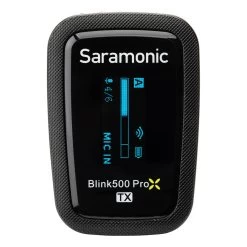 Saramonic Blink 500 ProX TX Transmitter With Built-In Mic And Lavalier Mic (2.4 GHz)