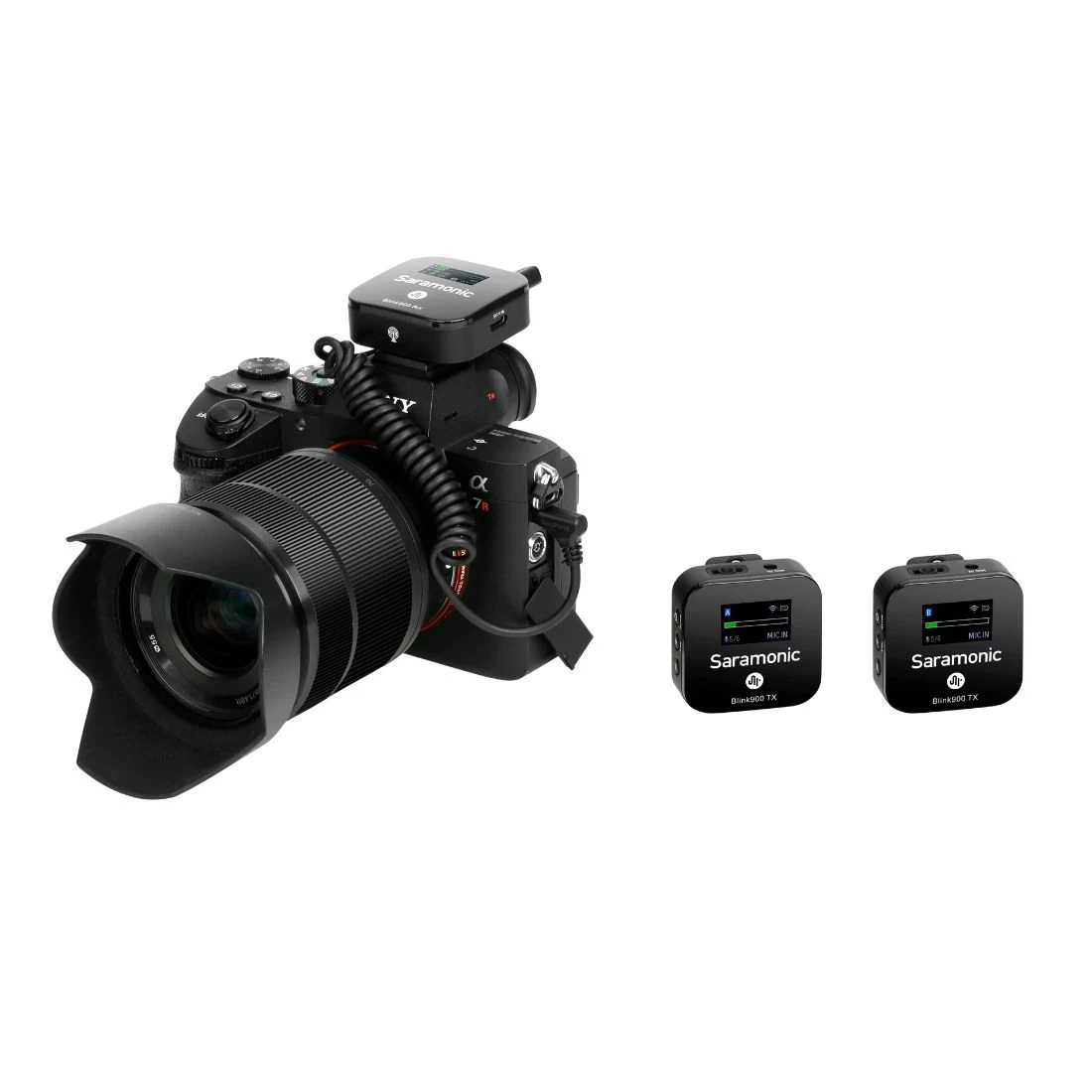 Saramonic Blink900 B2 Digital Camera-Mount Wireless Omni Lavalier Microphone System 6 Saramonic Blink900 B2 Digital Camera-Mount Wireless Omni Lavalier Microphone System - Image 4