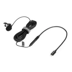 Saramonic LavMicro U1B Omnidirectional Lavalier Microphone With Lightning Connector For IOS Devices (6m) -3C Electronics Store saramonic clip on microphone with lighting connectorb 2