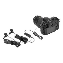 Saramonic LavMicro 2M Dual Omnidirectional Lavalier Microphone For DSLR Camera And Smartphone 11 Saramonic LavMicro 2M Dual Omnidirectional Lavalier Microphone For DSLR Camera And Smartphone -3C Electronics Store saramonic lavmicro 2m dual head lavalier microphone 1