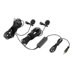 Saramonic LavMicro 2M Dual Omnidirectional Lavalier Microphone For DSLR Camera And Smartphone