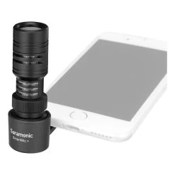 Saramonic SmartMic+ Compact Directional Microphone With 3.5mm TRRS Plug For Mobile Devices -3C Electronics Store saramonic smartmic compact trrs directional microphone for smartphones 1