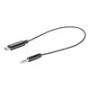 Saramonic SR-C2001 3.5mm Male TRS To USB-C Audio Adapter Cable -3C Electronics Store saramonic sr c2001 3 5mm male trs to usb c audio adapter cable 1
