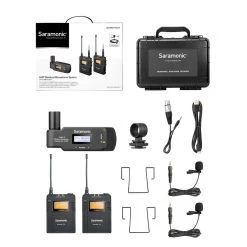 Saramonic UWMIC9AU Kit8 (RX-XLR9+TX9+TX9) UHF Wireless Microphone System 9 Saramonic UWMIC9AU Kit8 (RX-XLR9+TX9+TX9) UHF Wireless Microphone System -3C Electronics Store saramonic uwmic9au kit8 4