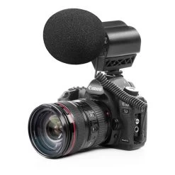 Saramonic Vmic Stereo Camera-Mount Stereo Condenser Microphone -3C Electronics Store saramonic vmic stereo camera mount stereo condenser microphone 2