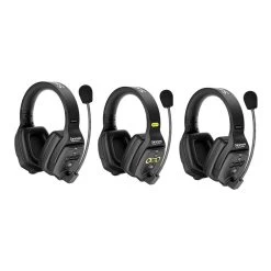 Saramonic WiTalk-WT3D 3-Person Full-Duplex Wireless Intercom System With Dual-Ear Headsets (1.9 GHz)