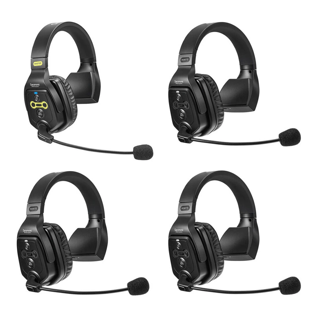 Saramonic WiTalk-WT4S 4-Person Full-Duplex Wireless Intercom System With Single-Ear Headsets (1.9 GHz) 3 Saramonic WiTalk-WT4S 4-Person Full-Duplex Wireless Intercom System With Single-Ear Headsets (1.9 GHz)
