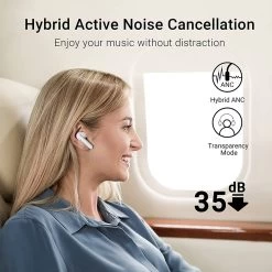 TCL MOVEAUDIO S600 Wireless Earbuds TW30-3BLCEU4 - White -3C Electronics Store sdfwezz 1