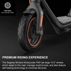 Segway Ninebot KickScooter F65 - Black -3C Electronics Store segway ninebot kickscooter f65 3
