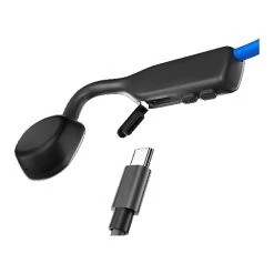 Shokz OpenMove Bone Conduction Open-Ear Lifestyle/Sport Headphones - Elevation Blue -3C Electronics Store shokz openmove bone conduction open ear lifestyle sport headphones blue 1