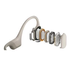 Shokz OpenRun Pro Premium Bone Conduction Open Ear Bluetooth Headphone - Beige -3C Electronics Store shokz openrun pro premium bone conduction open ear bluetooth ble 1