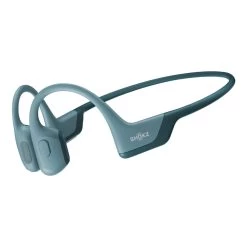 Shokz OpenRun Pro Premium Bone Conduction Open Ear Bluetooth Headphone - Blue