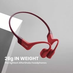 Shokz OpenRun Wireless Open-Ear Sport Headphones - Red 9 Shokz OpenRun Wireless Open-Ear Sport Headphones - Red -3C Electronics Store shokz openrun wireless open ear sport headphones red 1