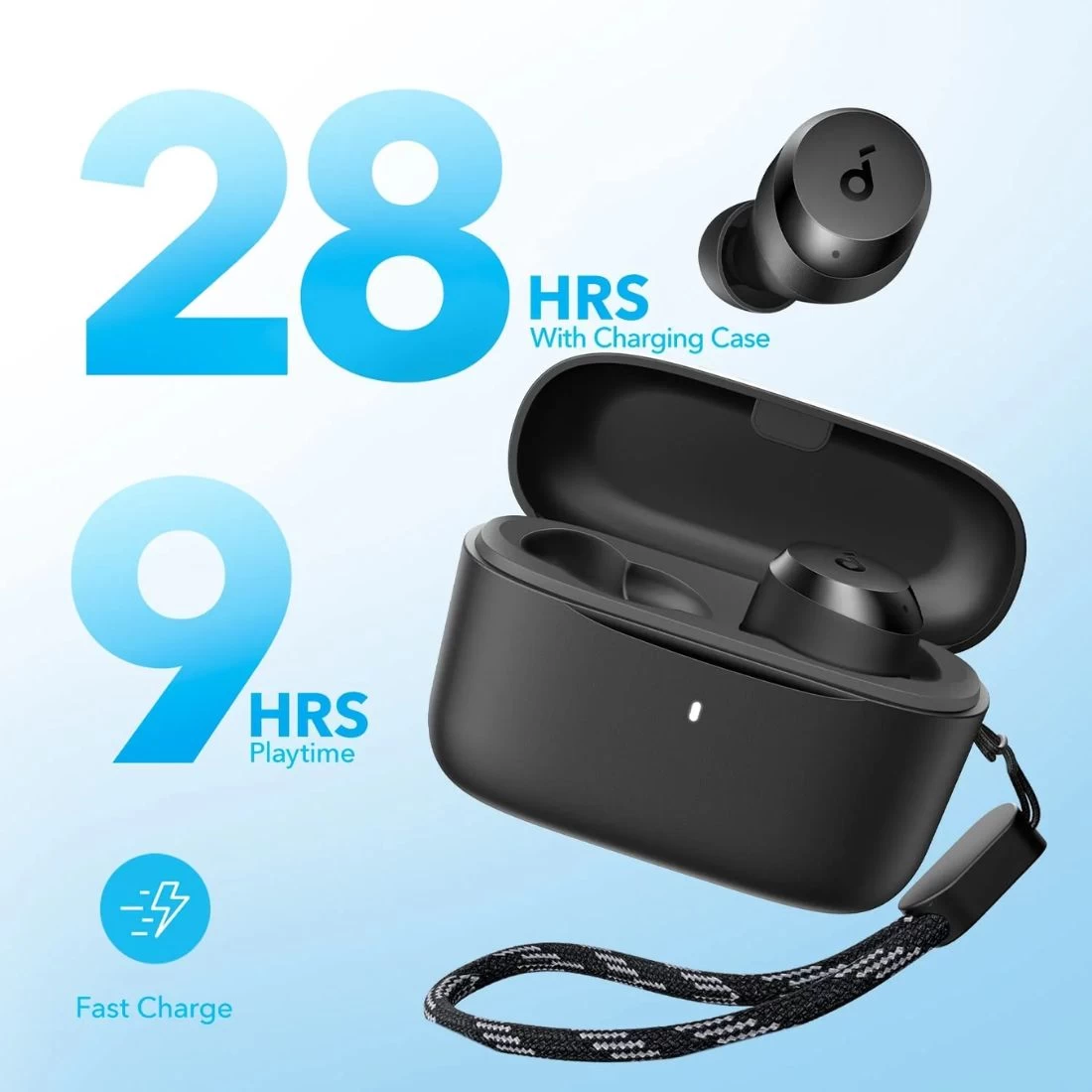 Soundcore A20i True Wireless Earbuds - Black 4 Soundcore A20i True Wireless Earbuds - Black - Image 2