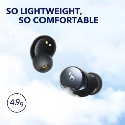 Soundcore Space A40 Active Noise Cancelling Wireless Earbuds - Black -3C Electronics Store soundcore adaptive cancelling blk 1